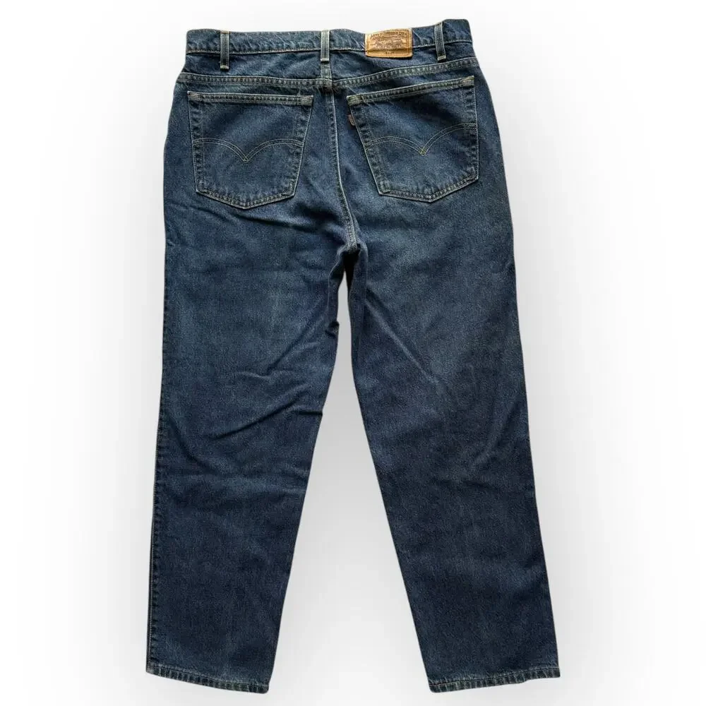 Vintage Y2K Levi's 540 Mens Blue Relaxed Fit Denim USA Straight Jeans Size 38x29
